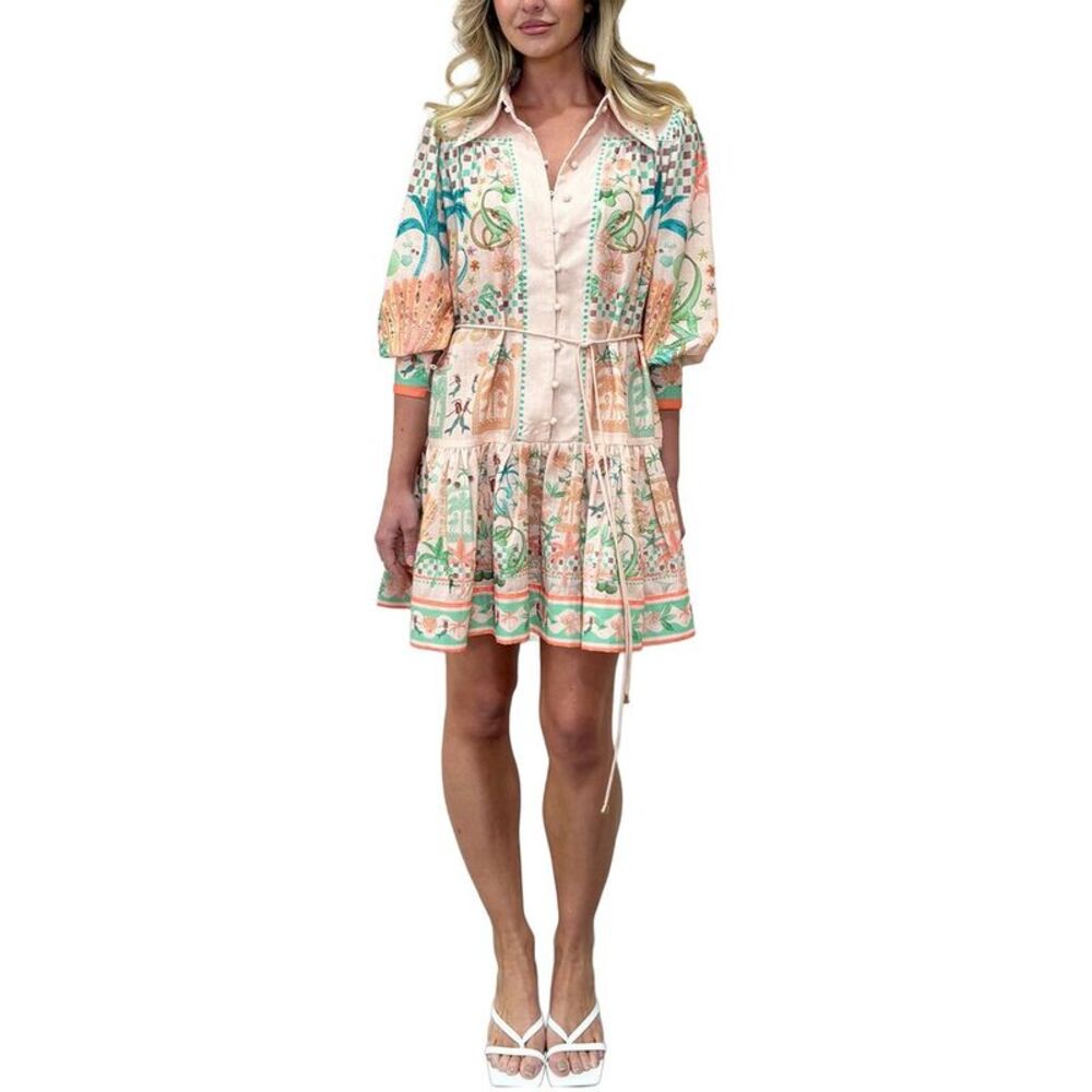 Amina Glam Womens  Midi Dress
